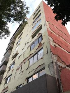 Damaged Confined Masonry Building